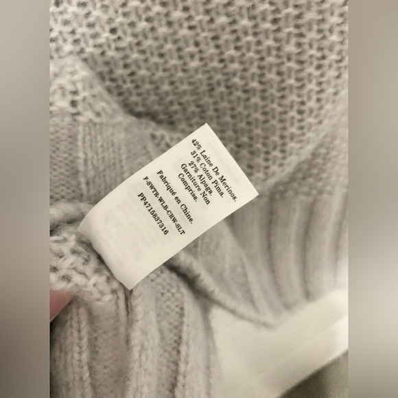 Everlane Cloud Cable Knit Crew XS - Picture 5 of 6